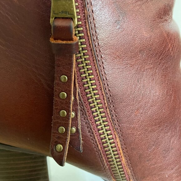 Lauren Ralph Lauren booties - leather - Picture 8 of 12